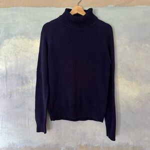 Jeanne Pierre | 100% Cotton Turtleneck Sweater